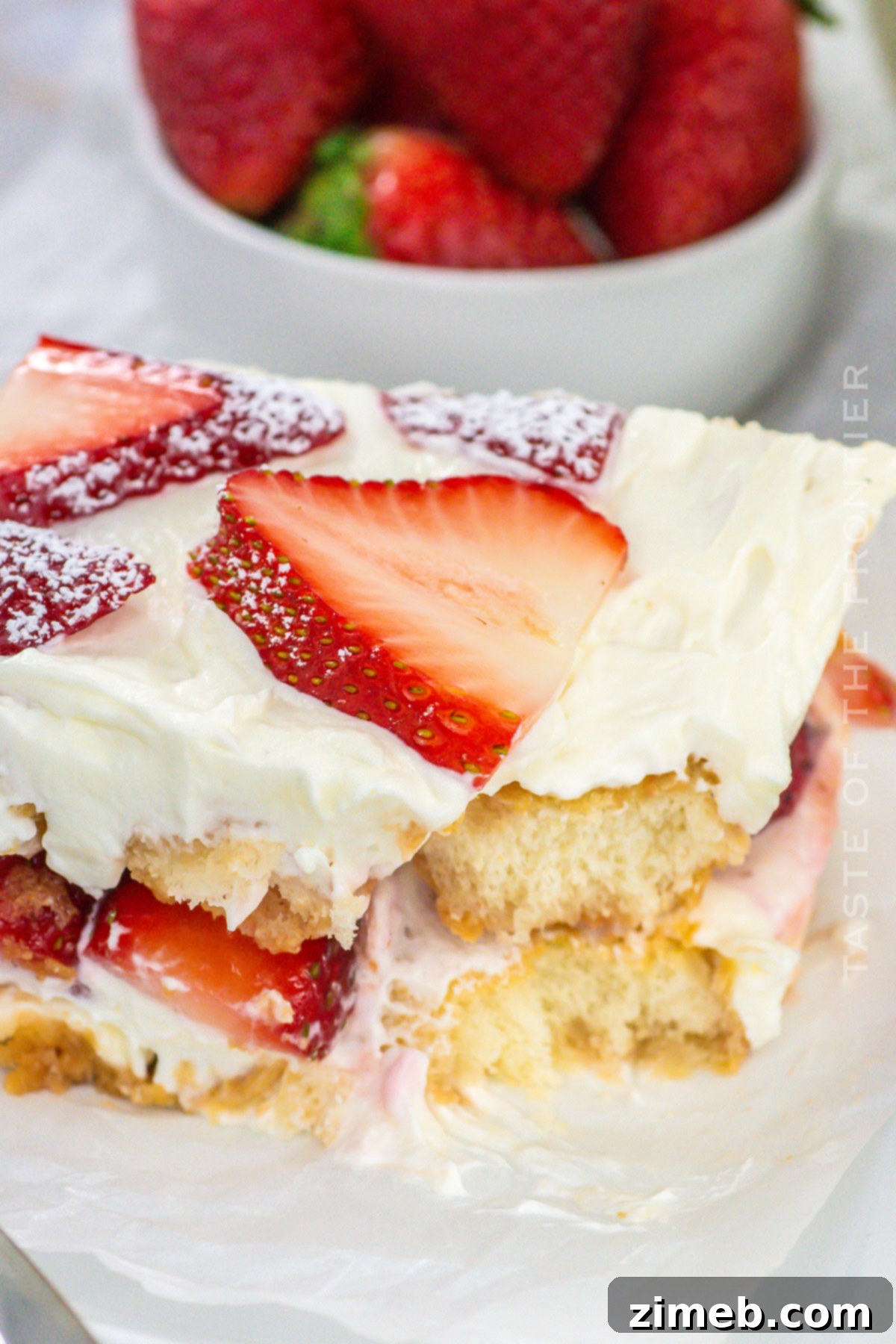 Strawberry Tiramisu recipe