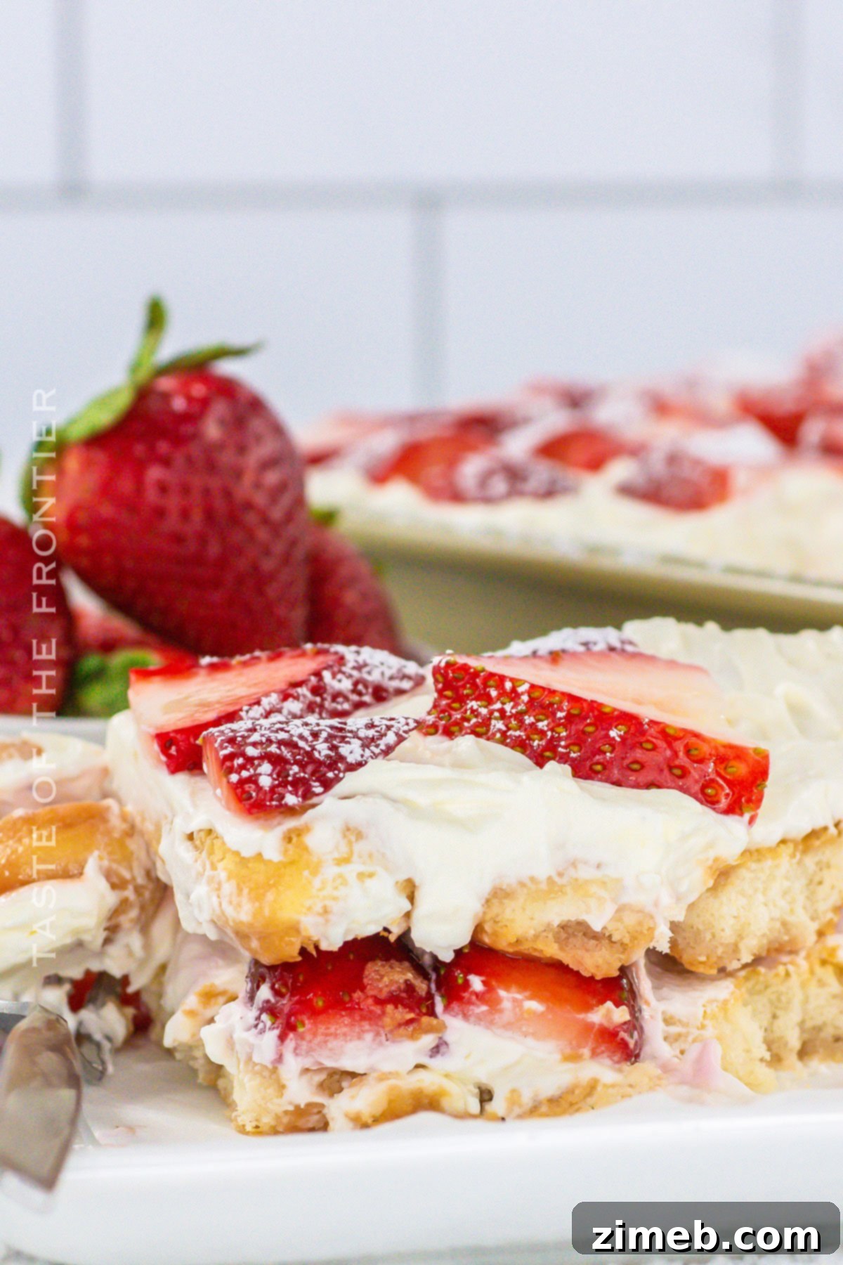layered no-bake dessert