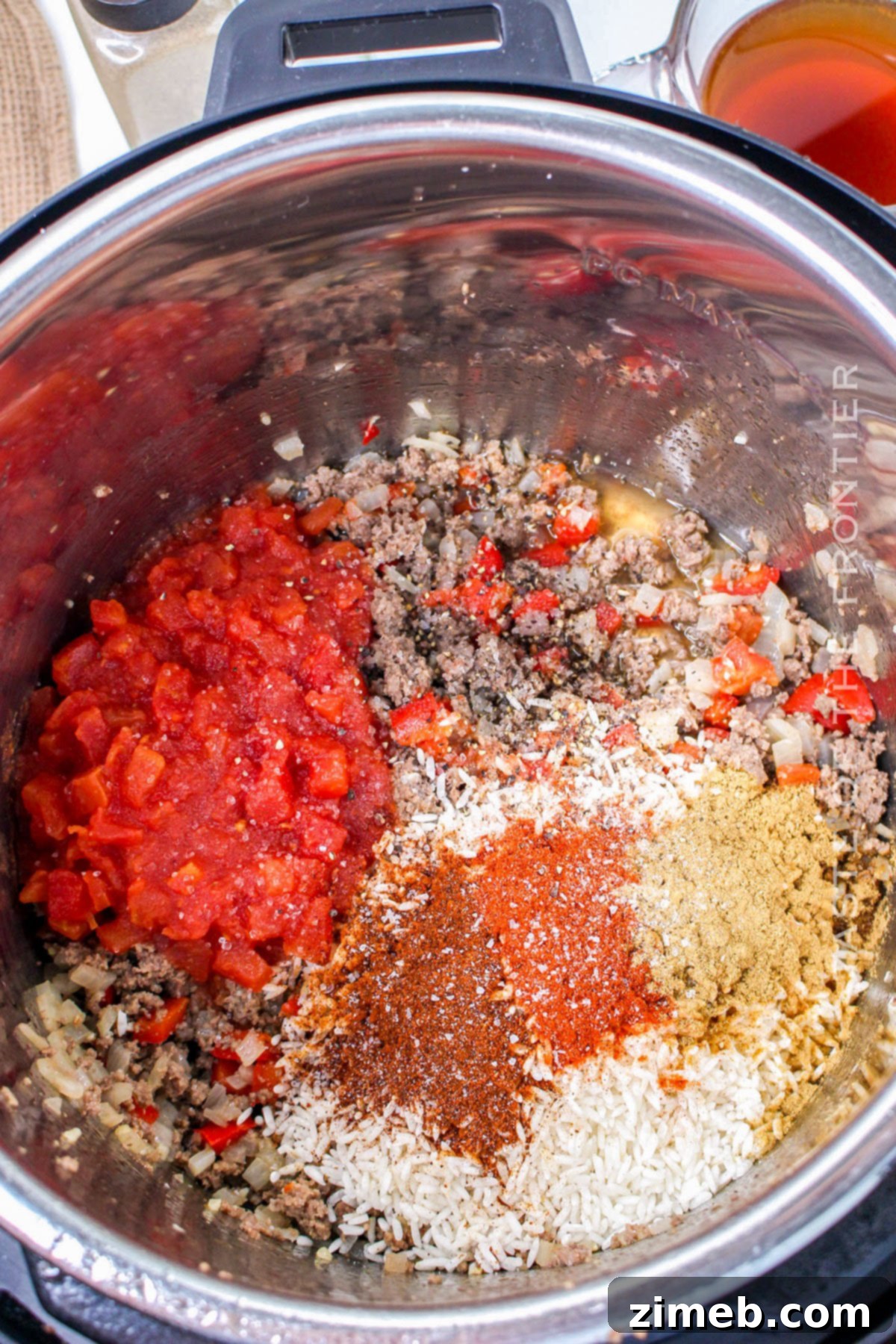 Simple Savory Instant Pot Spanish Rice 5 Cooking Instant Pot Spanish Rice