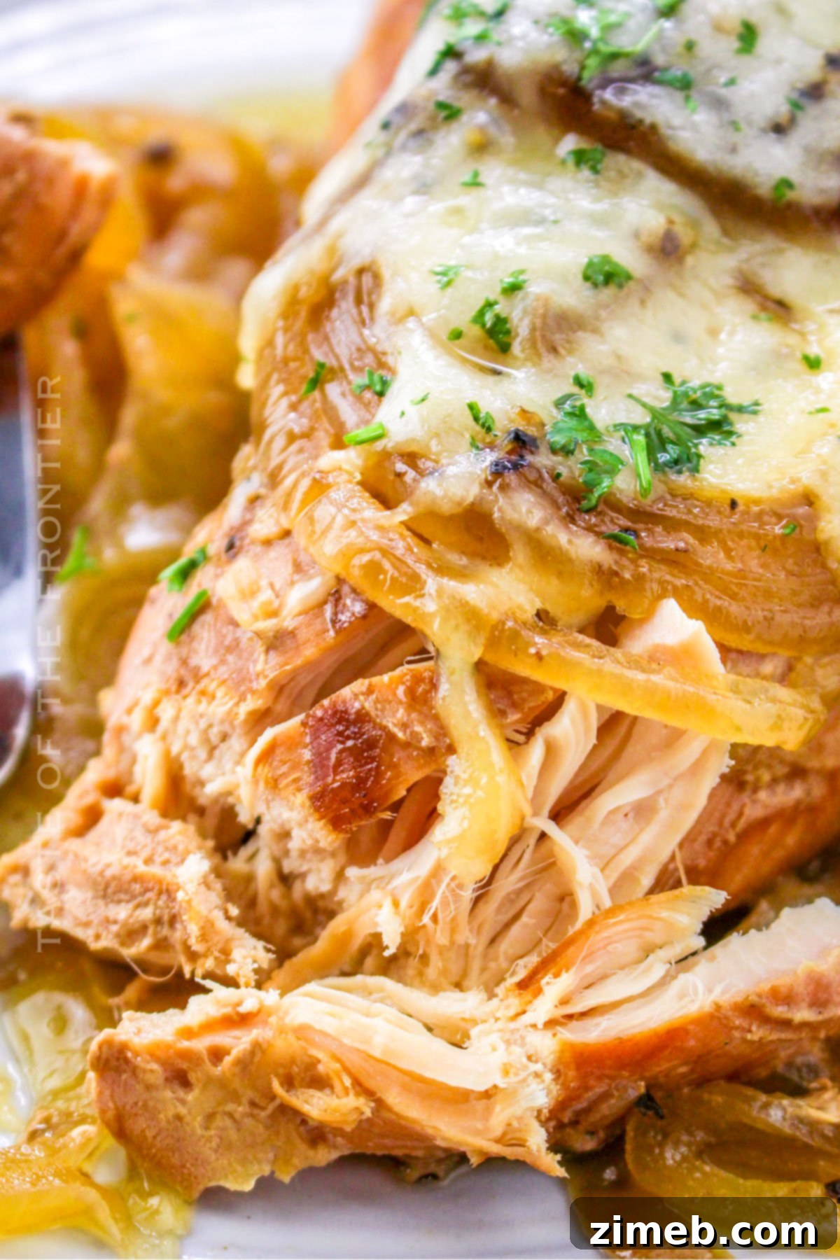 Savory French Onion Chicken 3 Slow Cooker French Onion Chicken