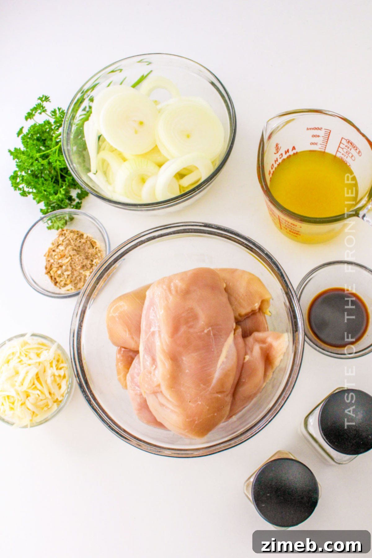 Savory French Onion Chicken 4 French Onion Chicken ingredients