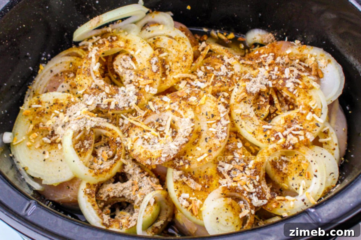 Savory French Onion Chicken 6 how to make French Onion Chicken