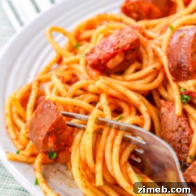 Smoky Cajun Sausage Pasta 15 Cajun Sausage Spaghetti