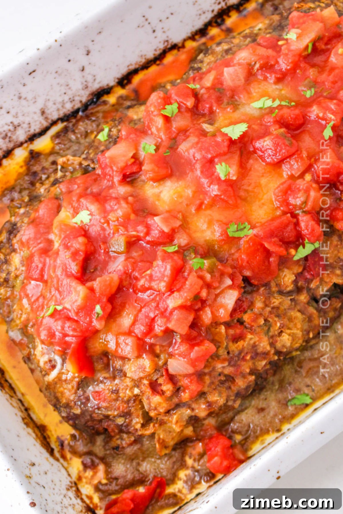 Fiesta Meatloaf 7 Baked beef recipe, Mexican style