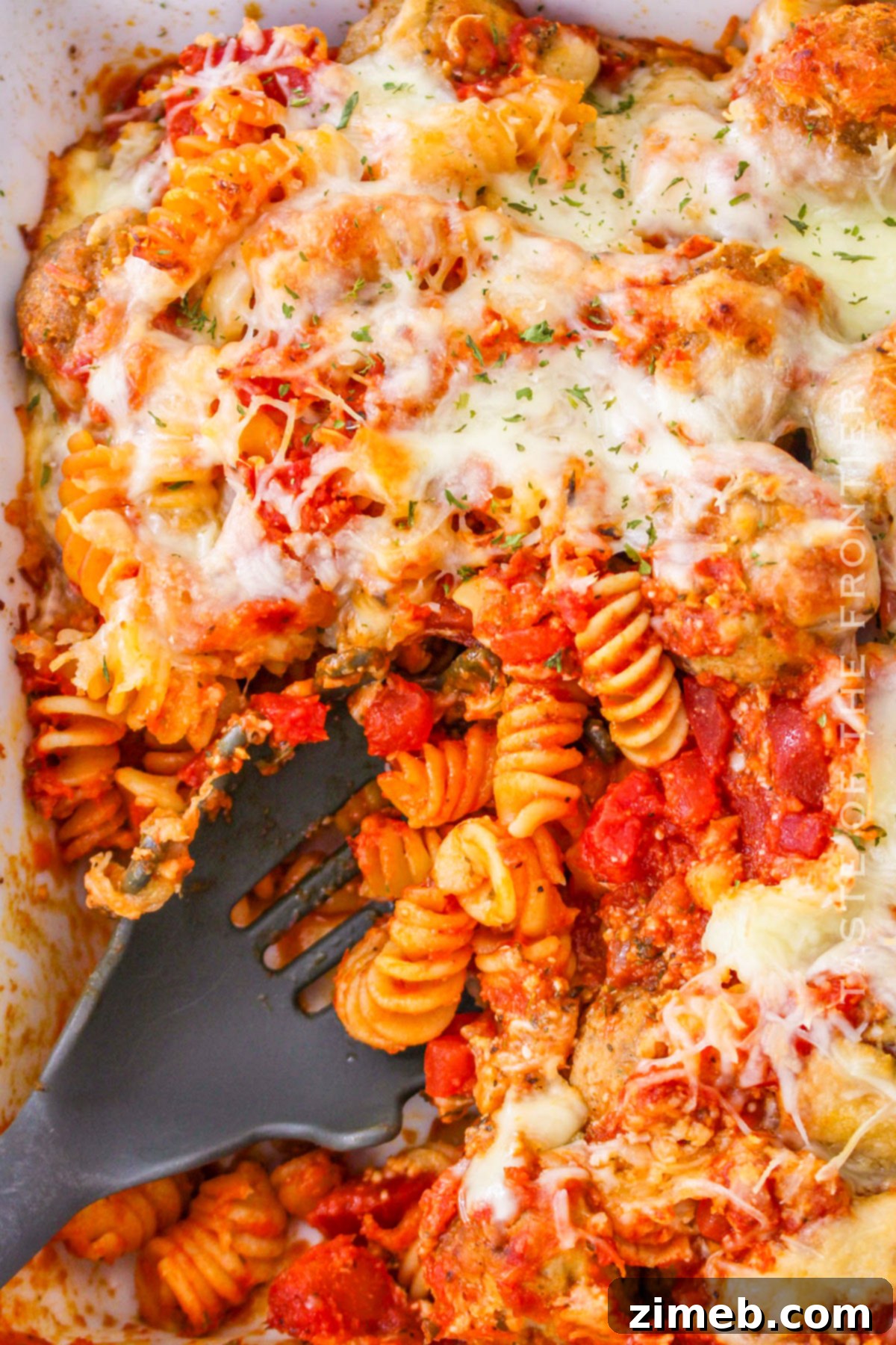 meatball pasta casserole