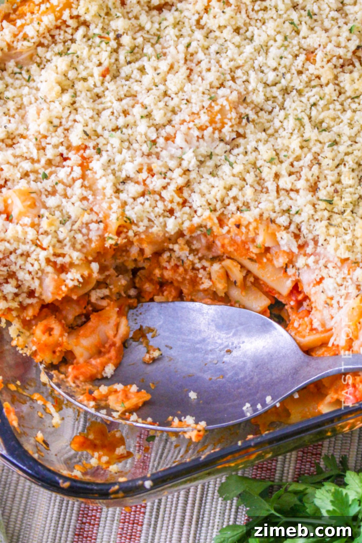 Olive Garden Five Cheese Ziti al Forno - a homemade version