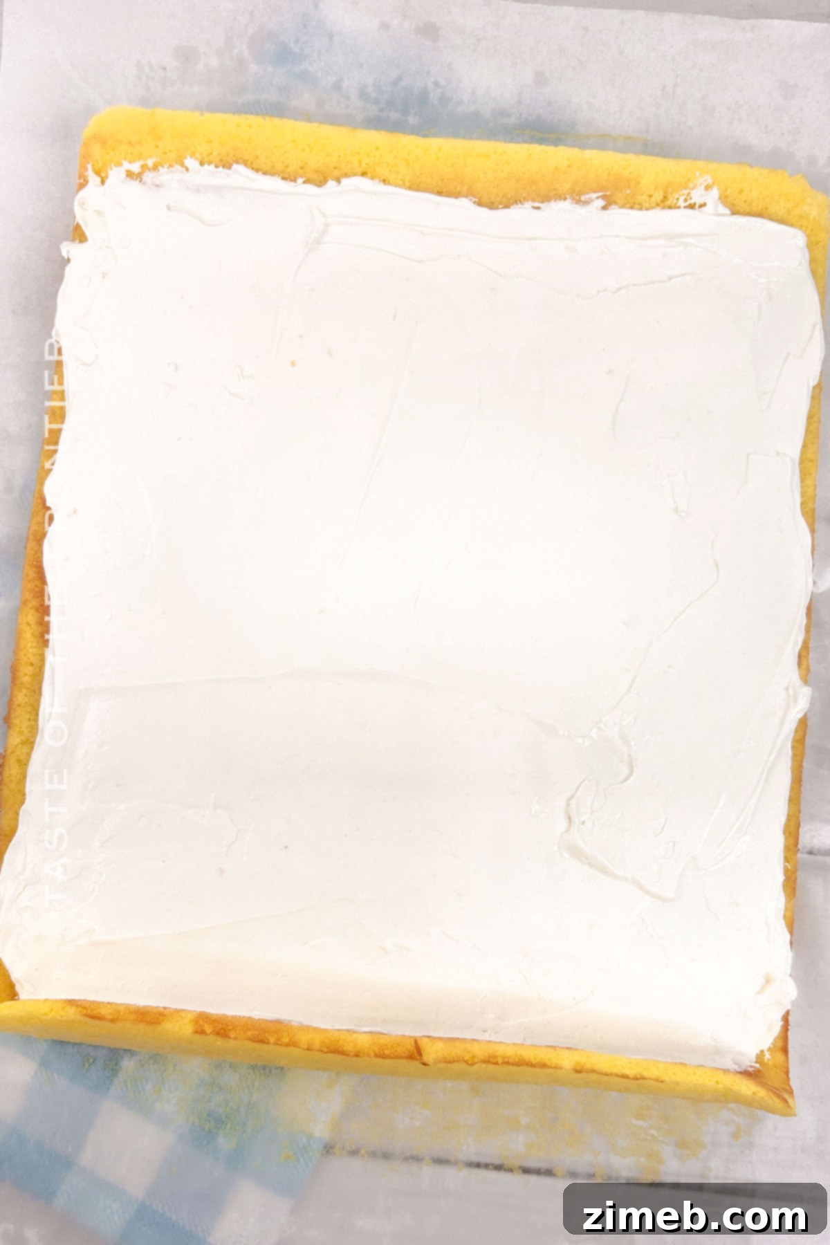 Lemon Roll Cake 6 How to roll a cake roll for lemon cake