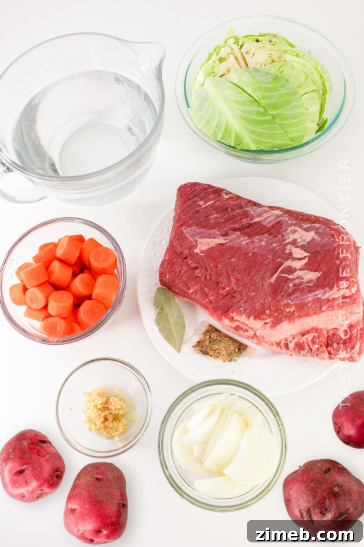 Hearty Dutch Oven Corned Beef and Cabbage Supper 4 Dutch Oven Corned Beef and Cabbage ingredients