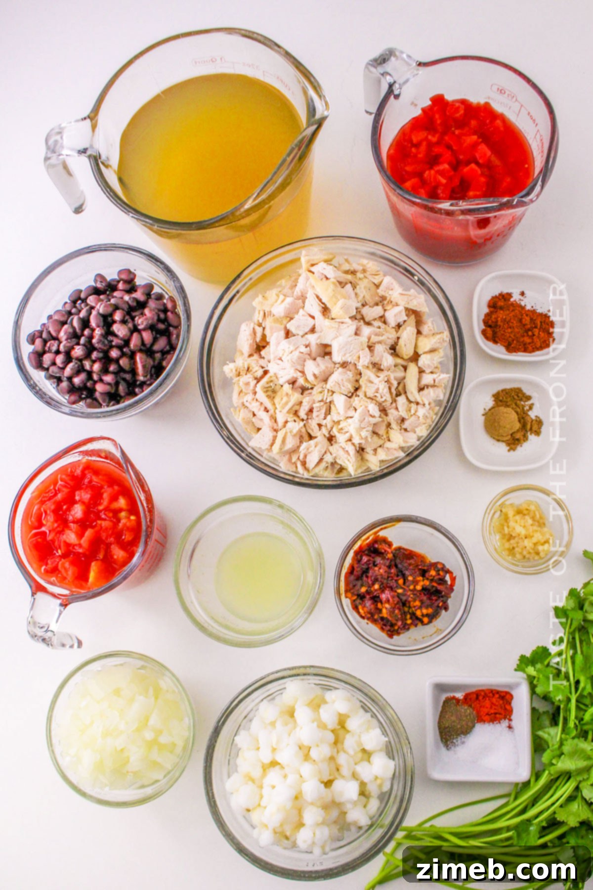 Restaurant-Style Chilis Southwest Chicken Soup 4 Chili's Southwest Chicken Soup ingredients