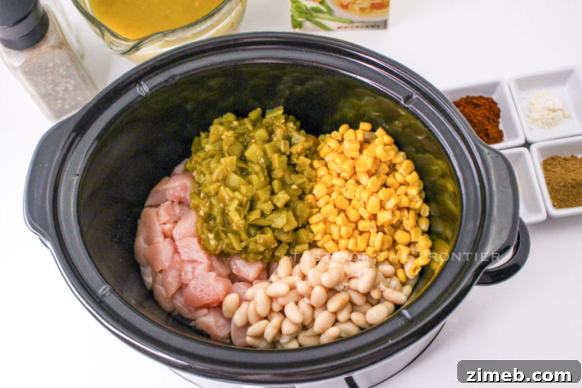 Southwestern Green Chile Chicken Soup 5 how to make Green Chile Chicken Soup