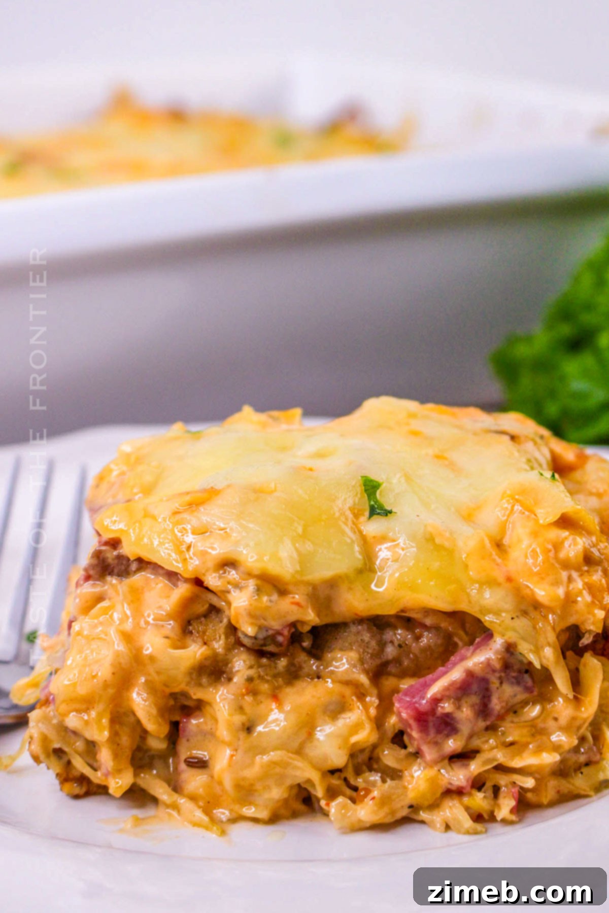 Reuben Casserole - A savory twist on the classic sandwich, perfect for St. Patrick's Day or any cozy meal.