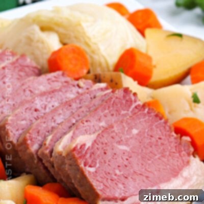 Slow Cooker Corned Beef and Cabbage