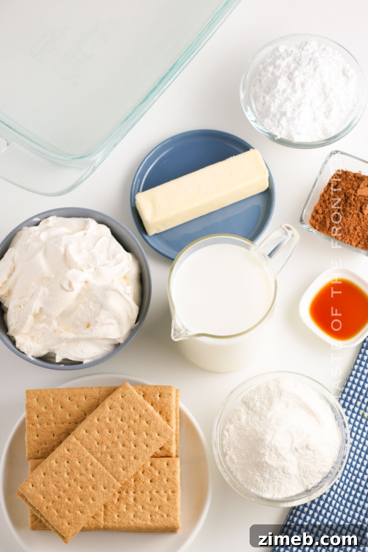 Decadent No-Bake Eclair Delight 4 Eclair Cake ingredients