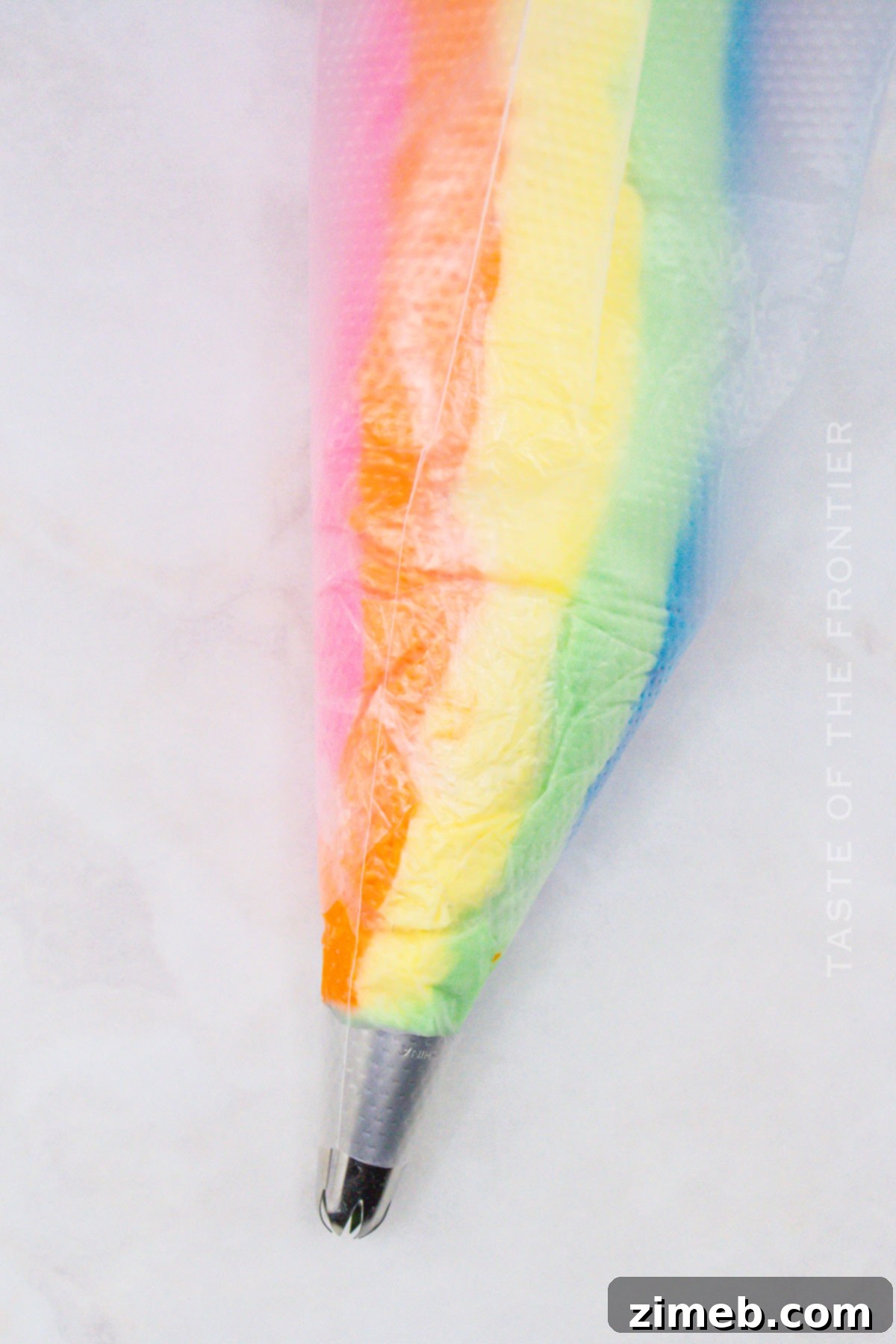 rainbow frosting