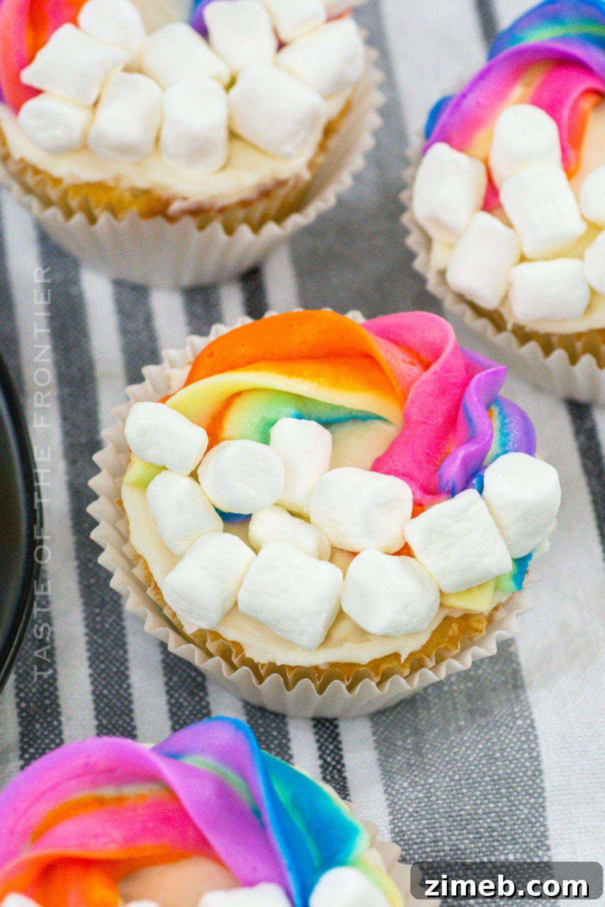 Rainbow Cupcake recipe