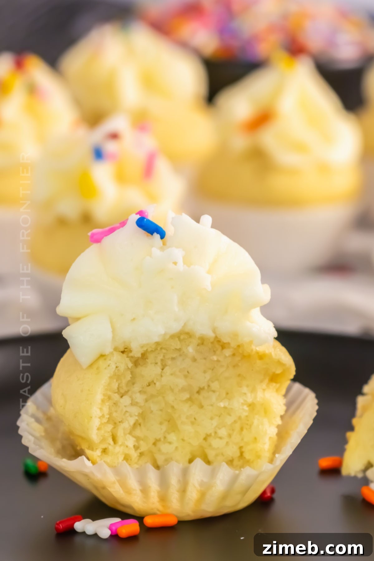 Bite-Sized Delights 15 Vanilla Mini Cupcakes recipe
