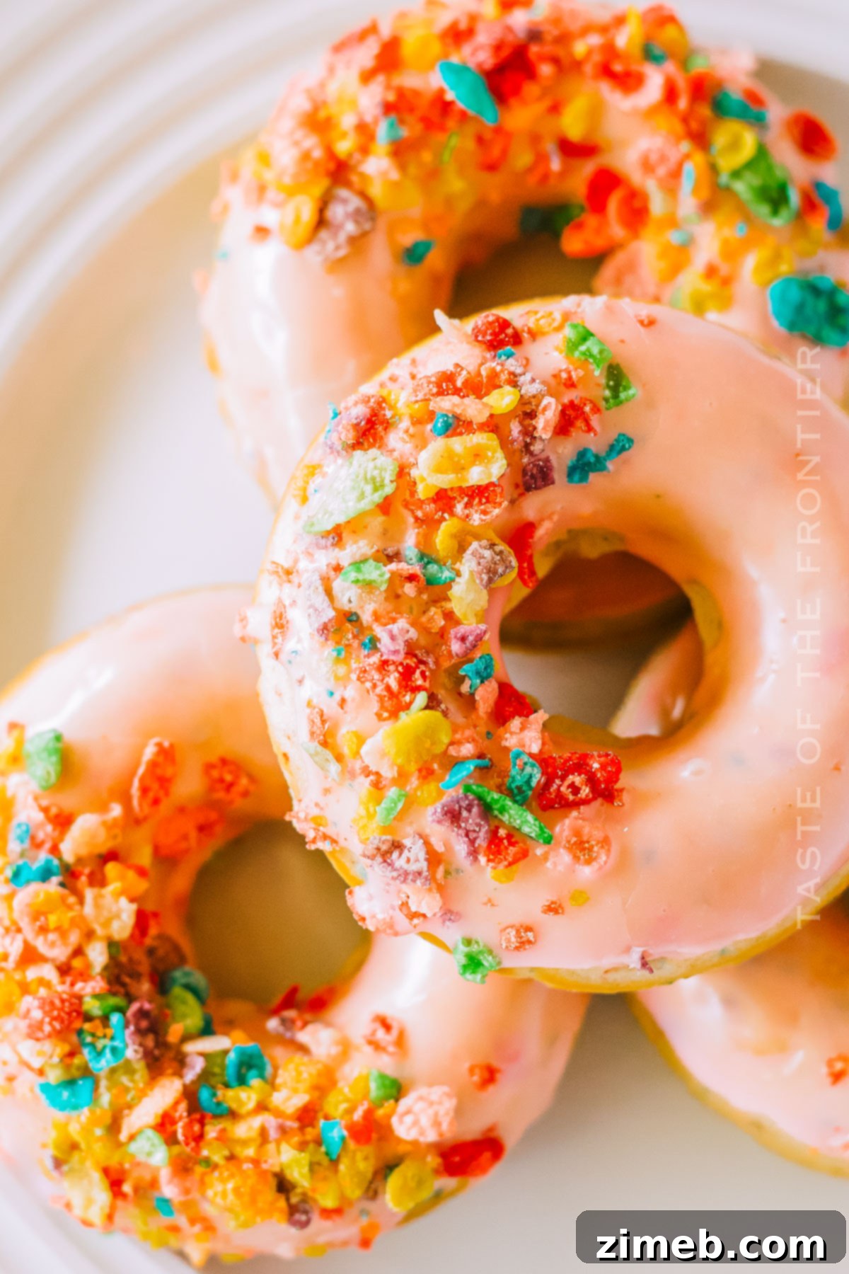 Fruity Pebble Donuts Recipe