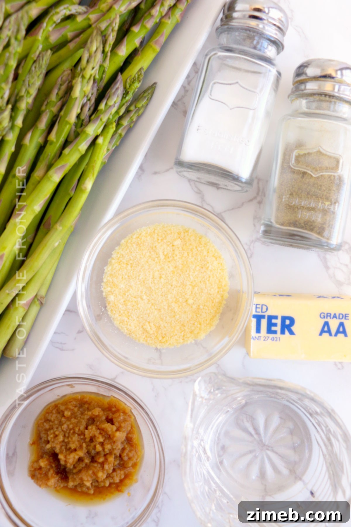 Instant Pot Asparagus ingredients