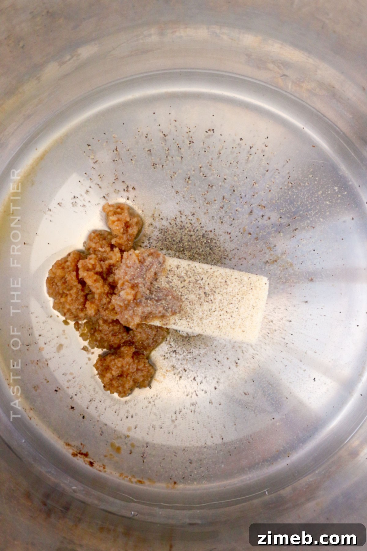 seasoning and butter