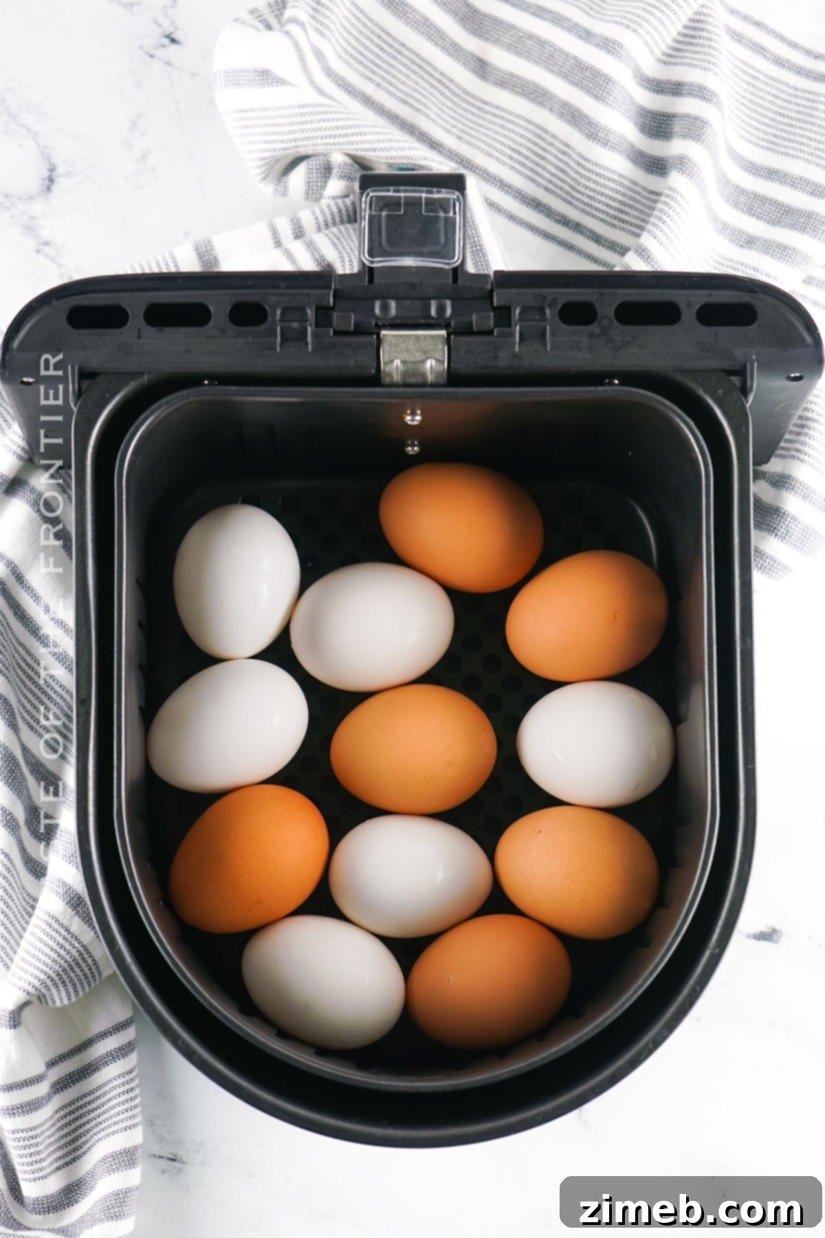 Perfect Air Fryer Hard Boiled Eggs 5 how to make Hard Boiled Eggs in the Air Fryer