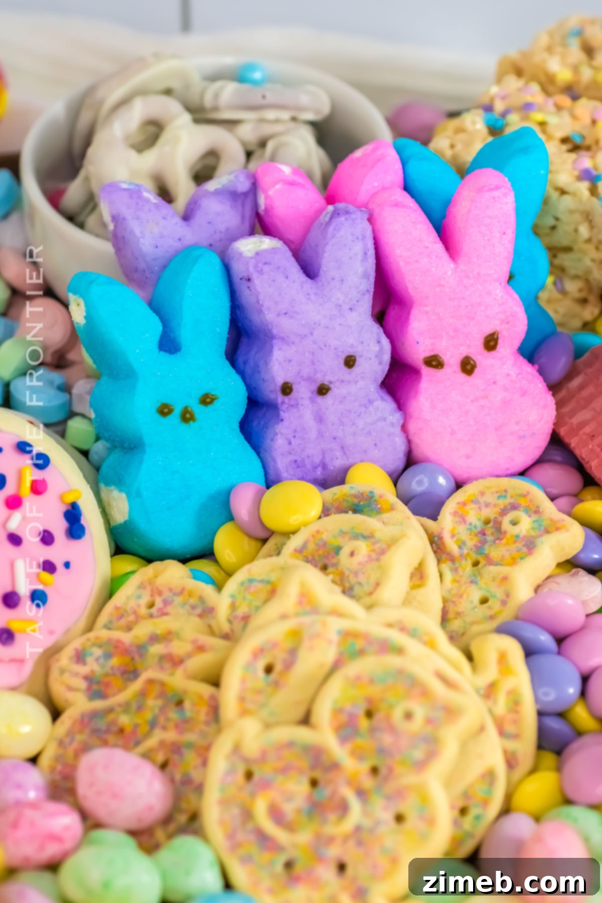 Hoppy Easter Candy Spread 7 holiday dessert board
