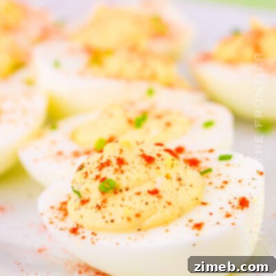 Million Dollar Deviled Eggs