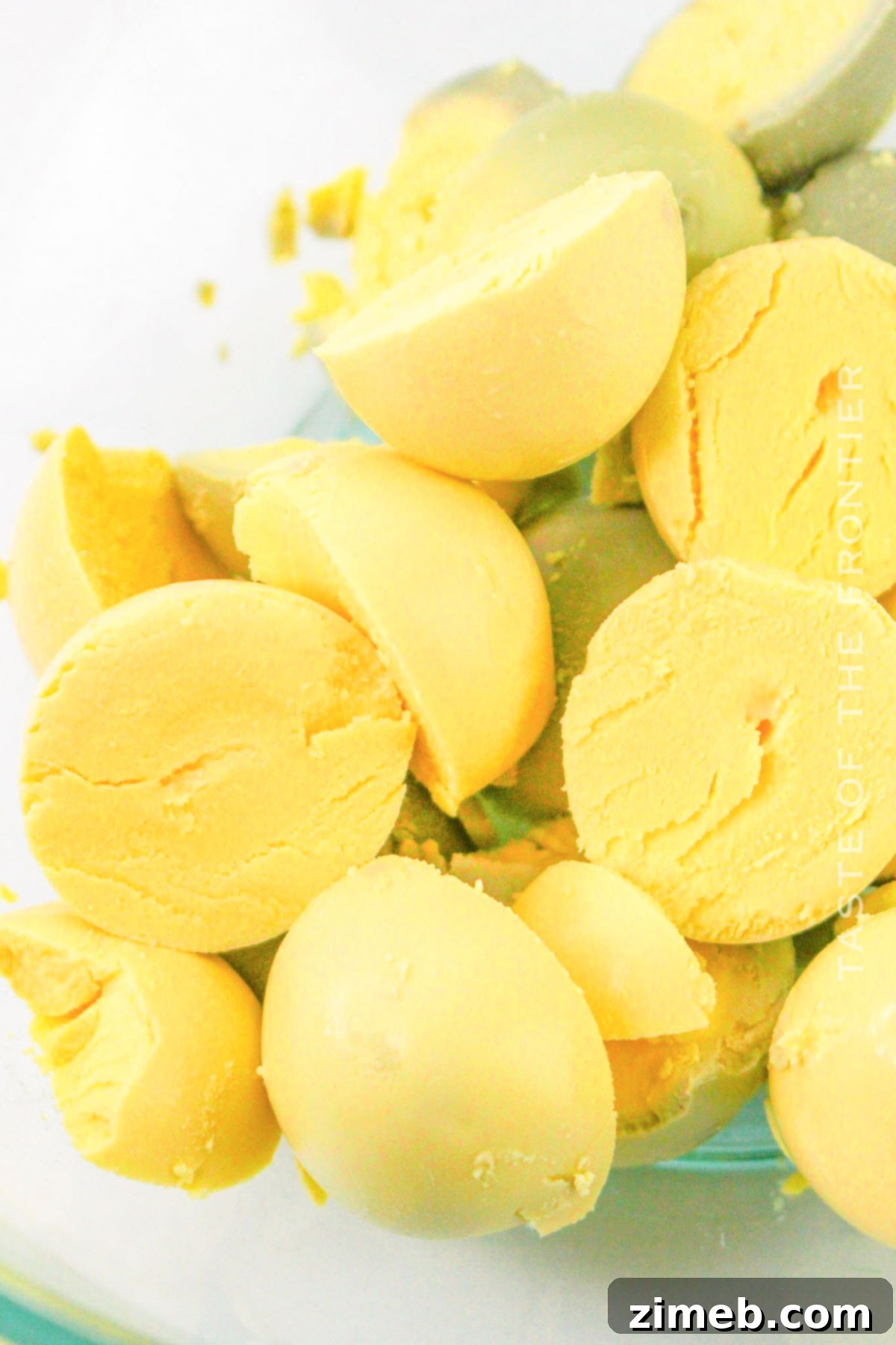 Decadent Deviled Eggs 6 Mashed egg yolks for deviled egg filling