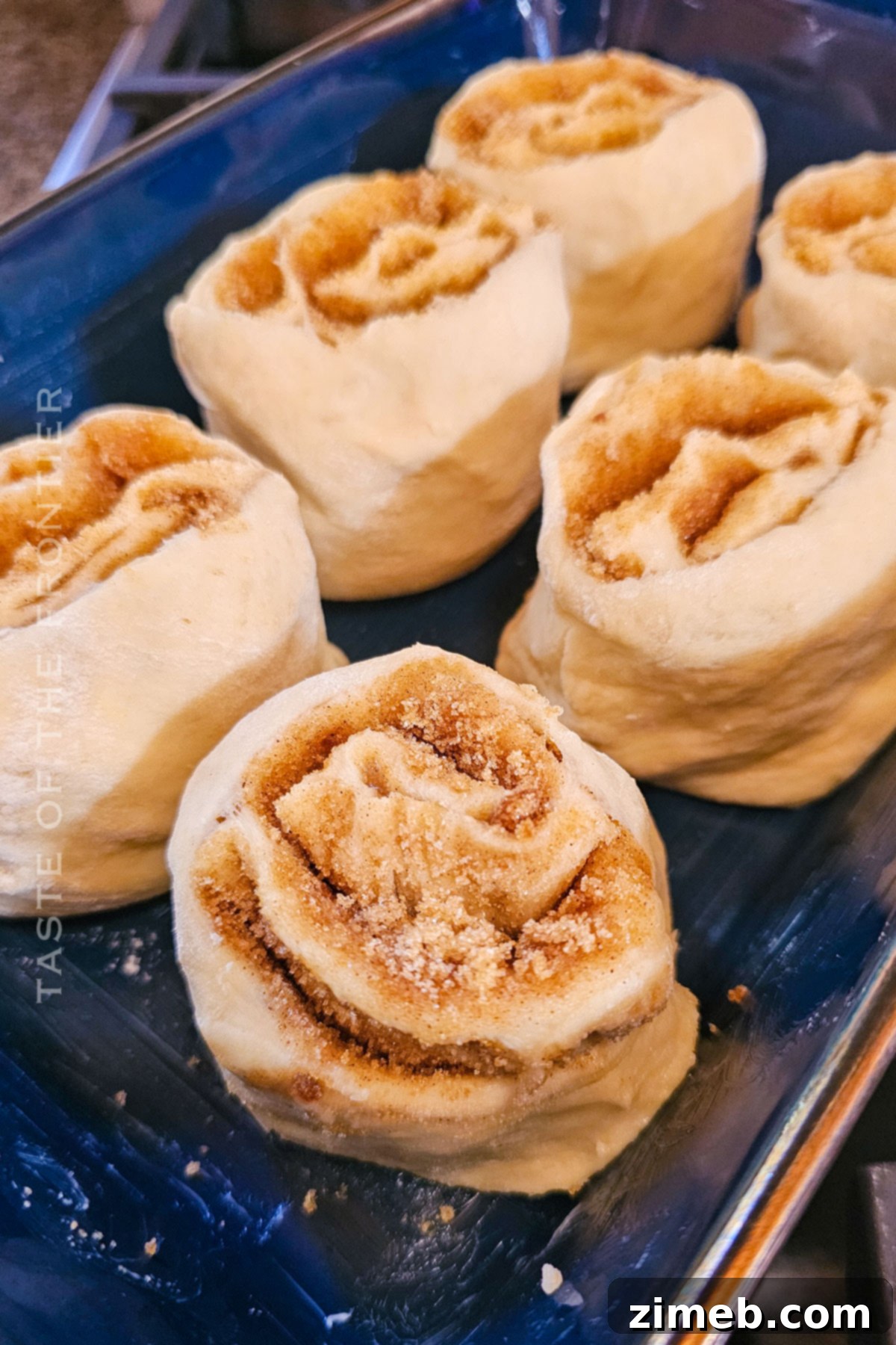 Weekend Morning Cinnamon Rolls 7 Small Batch Cinnamon Rolls ready to bake