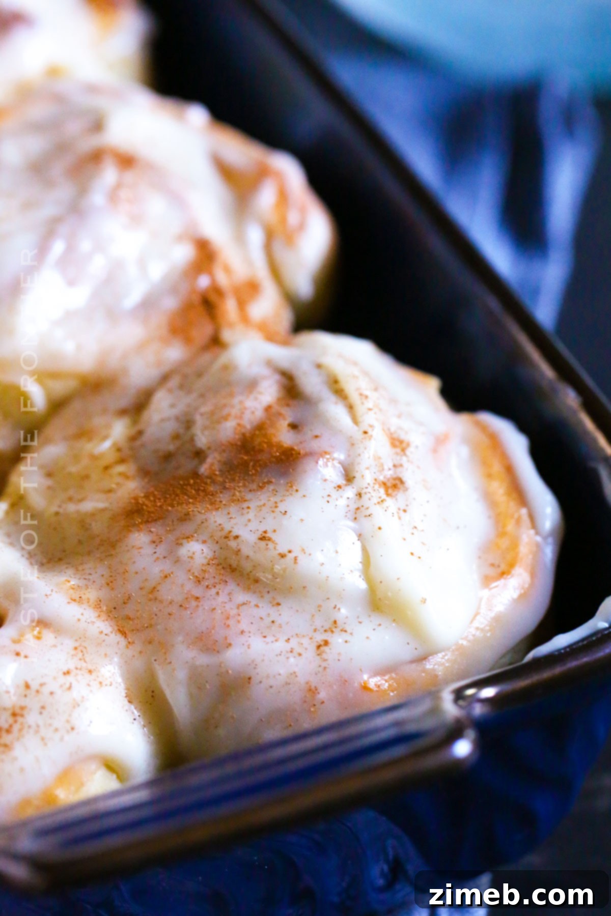 Weekend Morning Cinnamon Rolls 8 Frosted Small Batch Cinnamon Rolls