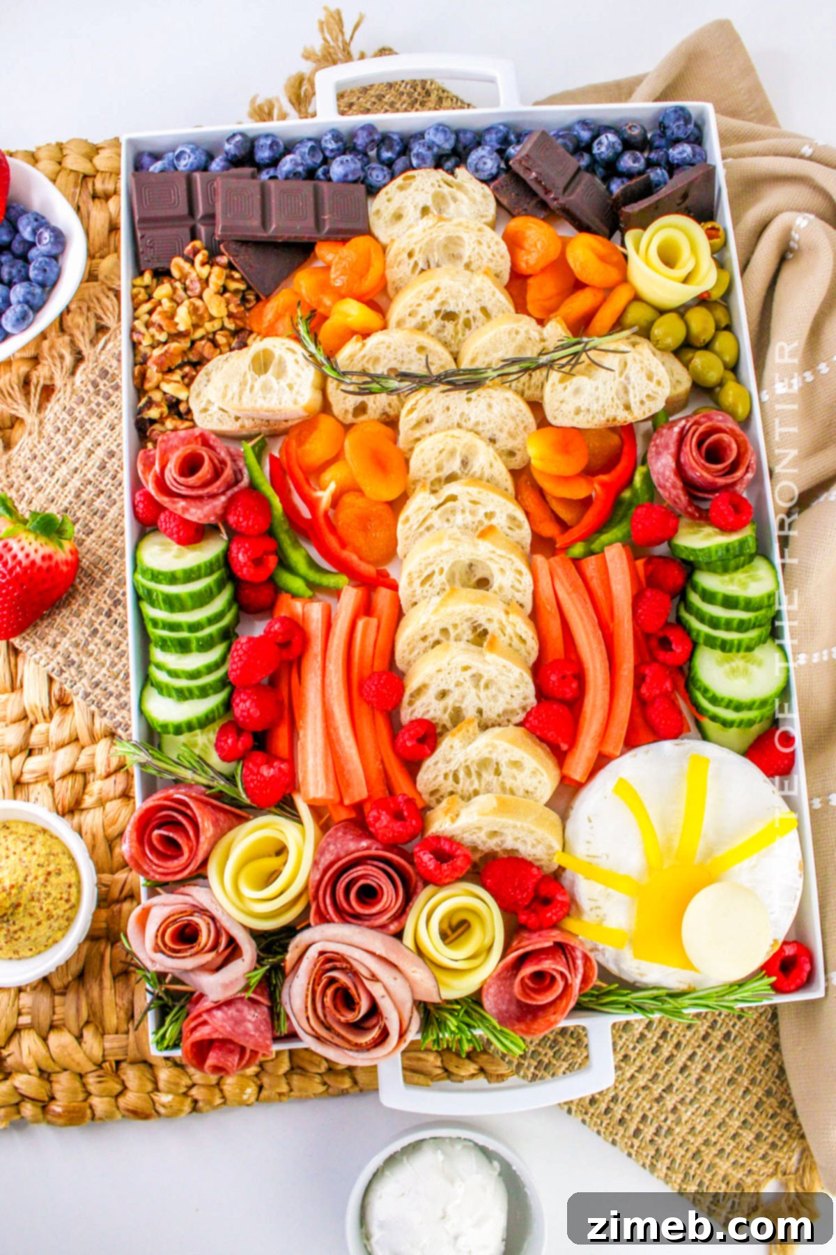 Easter Cross Charcuterie Board recipe