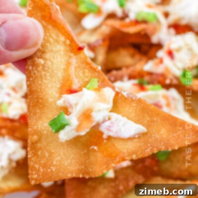 Crab Rangoon Nachos