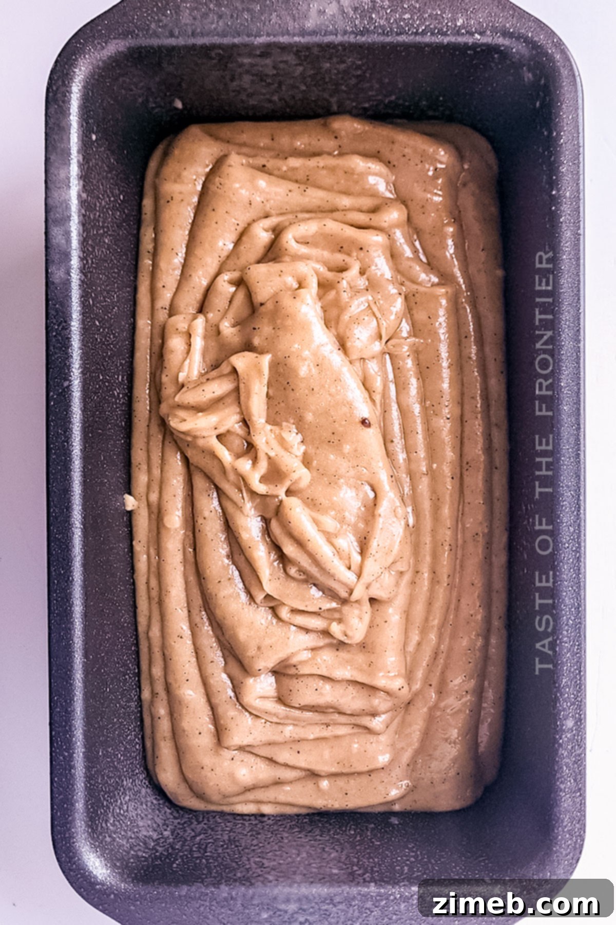 Golden Brown Butter Pound Cake 7 Smooth Brown Butter Pound Cake batter in a bowl