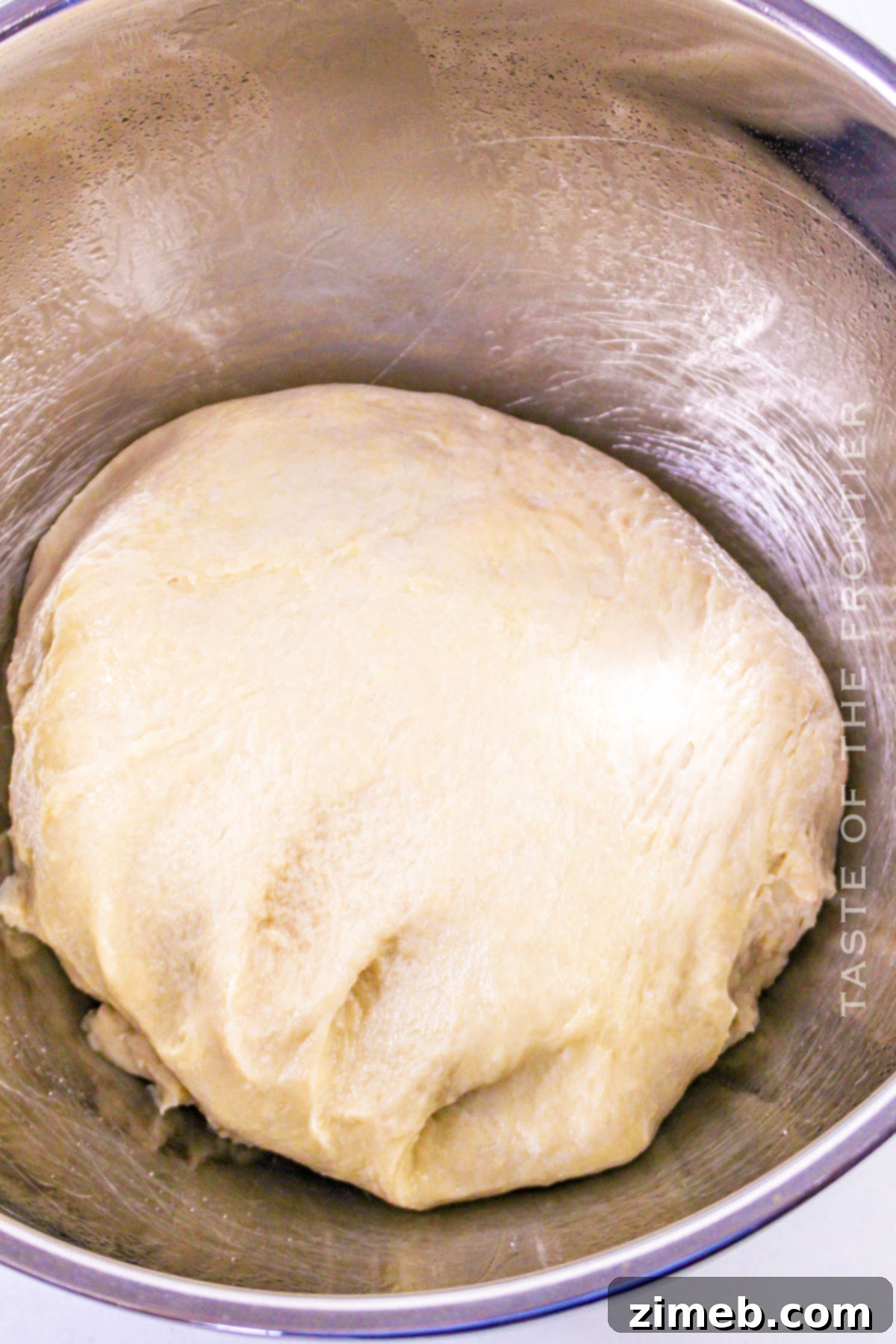 Rabbit Ear Buns 7 rising dough for Easter bread rolls
