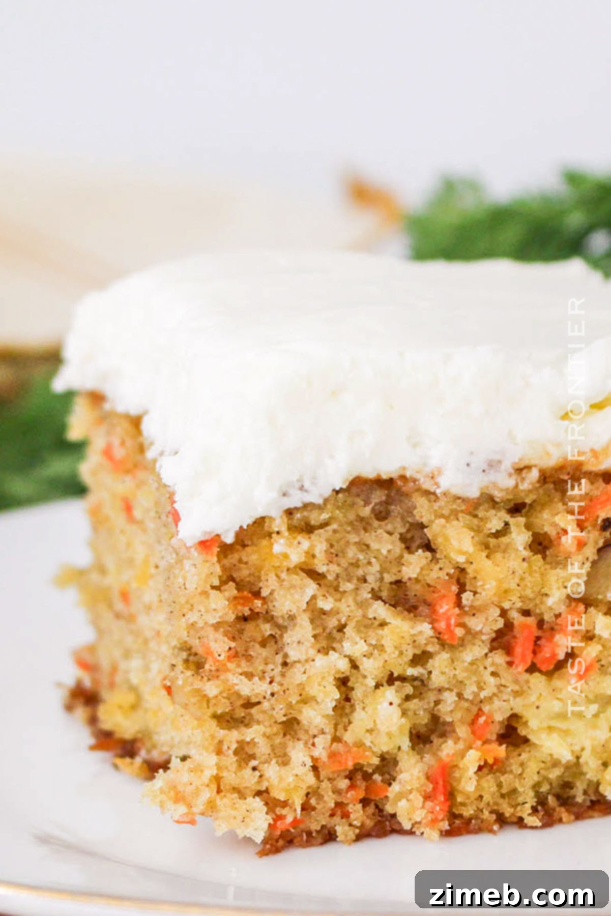 Tropical Carrot Cake 13 Carrot Cake with Pineapple finished recipe