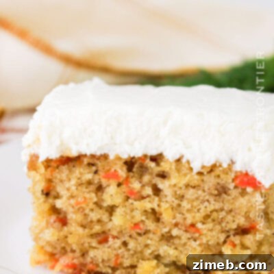 Carrot Cake with Pineapple
