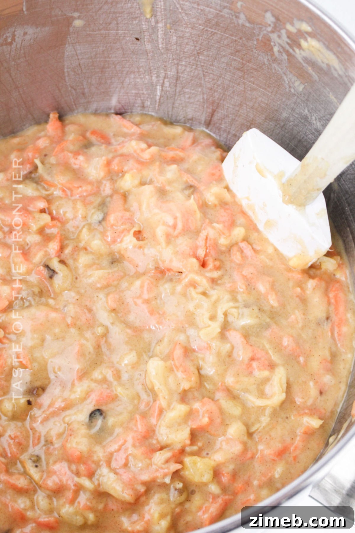Tropical Carrot Cake 6 How to make Carrot Cake with Pineapple steps
