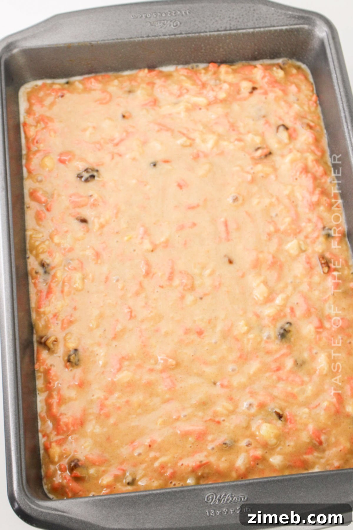 Tropical Carrot Cake 7 Pineapple carrot cake ready to serve
