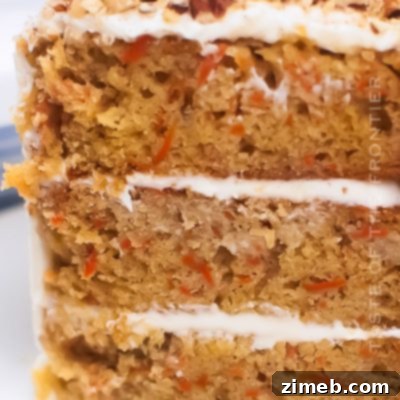 Carrot Cake Recipe with Cream Cheese Frosting