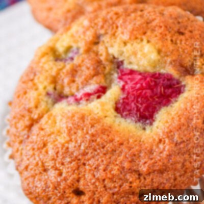 Banana Raspberry Muffins