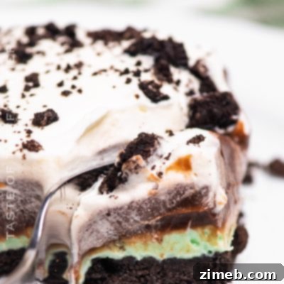 St. Patrick's Day Mint Dessert