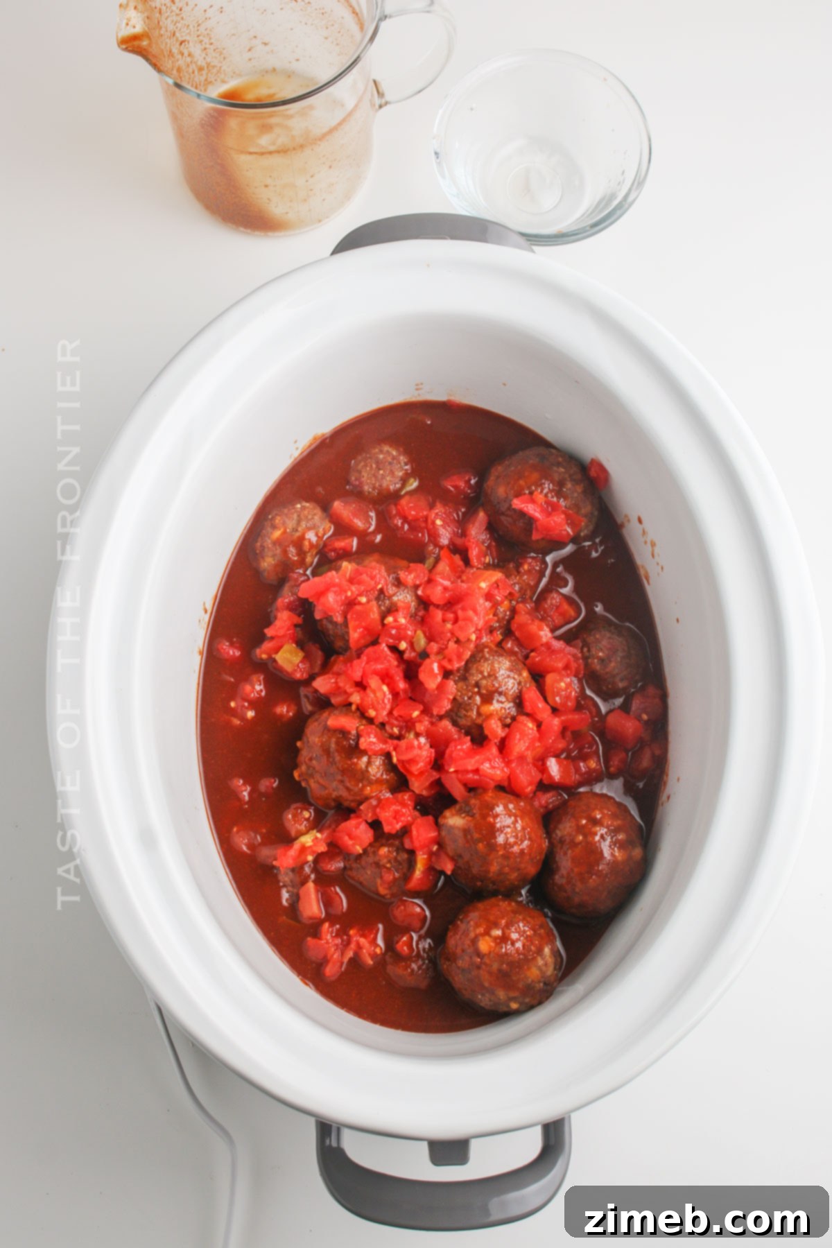 Fiesta Meatballs 8 slow cooker Mexican Meatballs