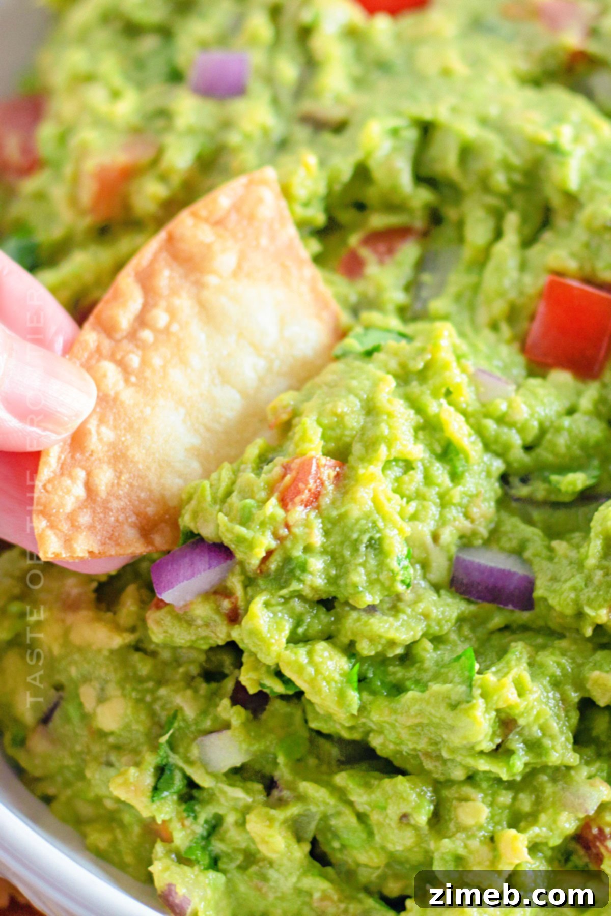 Ultimate Creamy Guacamole 2 Creamy Guacamole Recipe