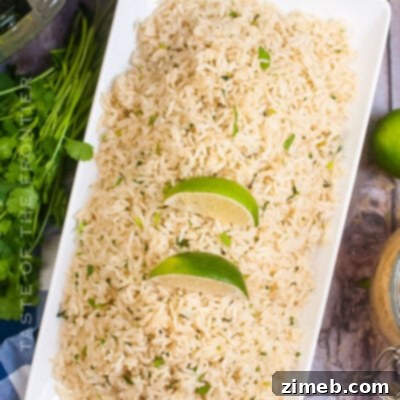 Instant Pot Cilantro Lime Rice