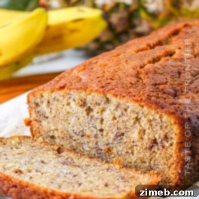 Pineapple Banana Bread