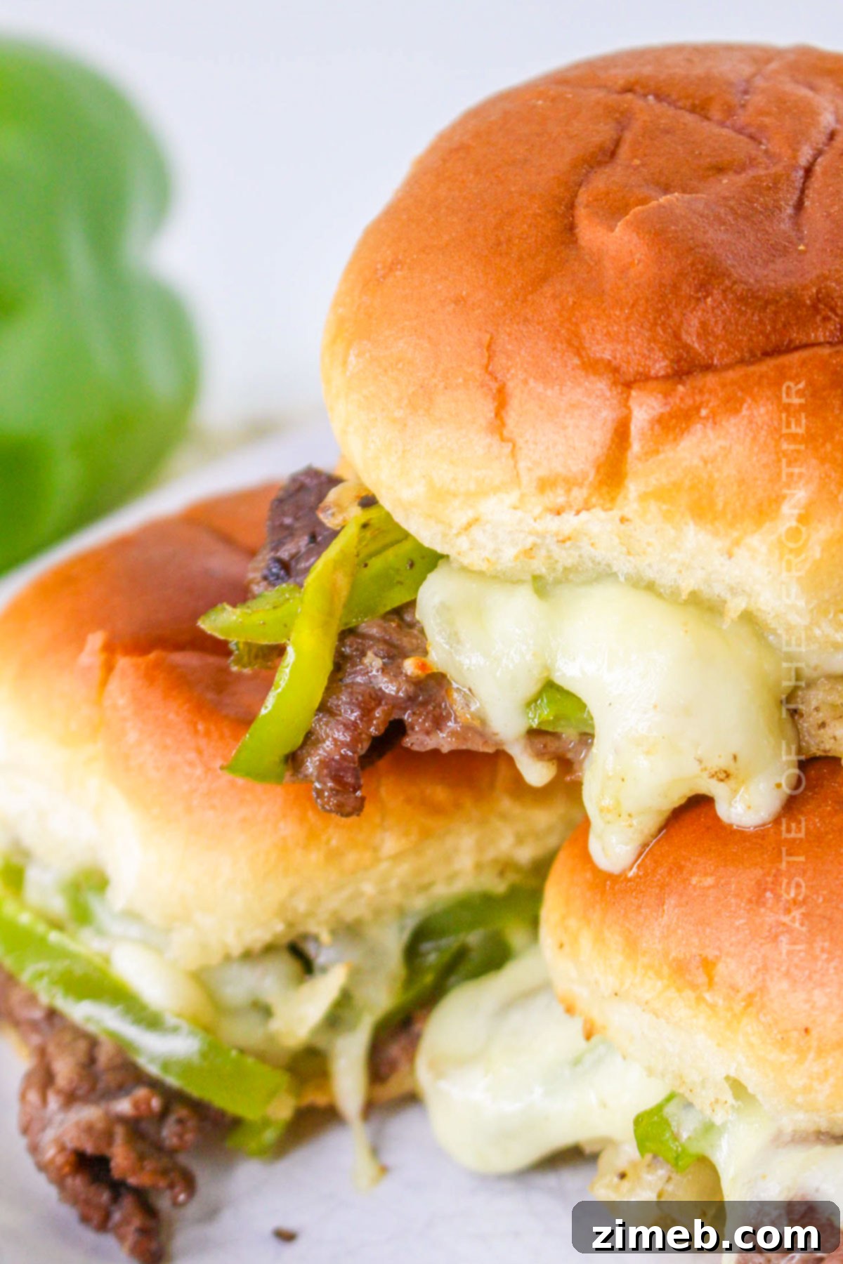 Irresistible Philly Cheesesteak Sliders 15 game day sliders