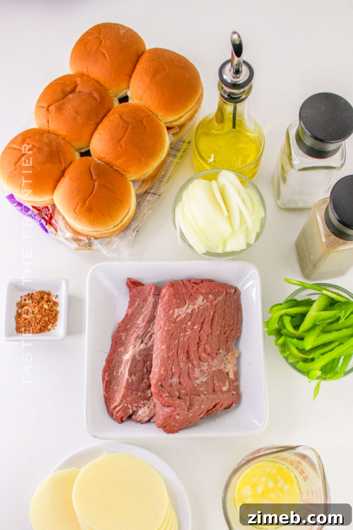 Irresistible Philly Cheesesteak Sliders 4 Philly Cheesesteak Slider ingredients