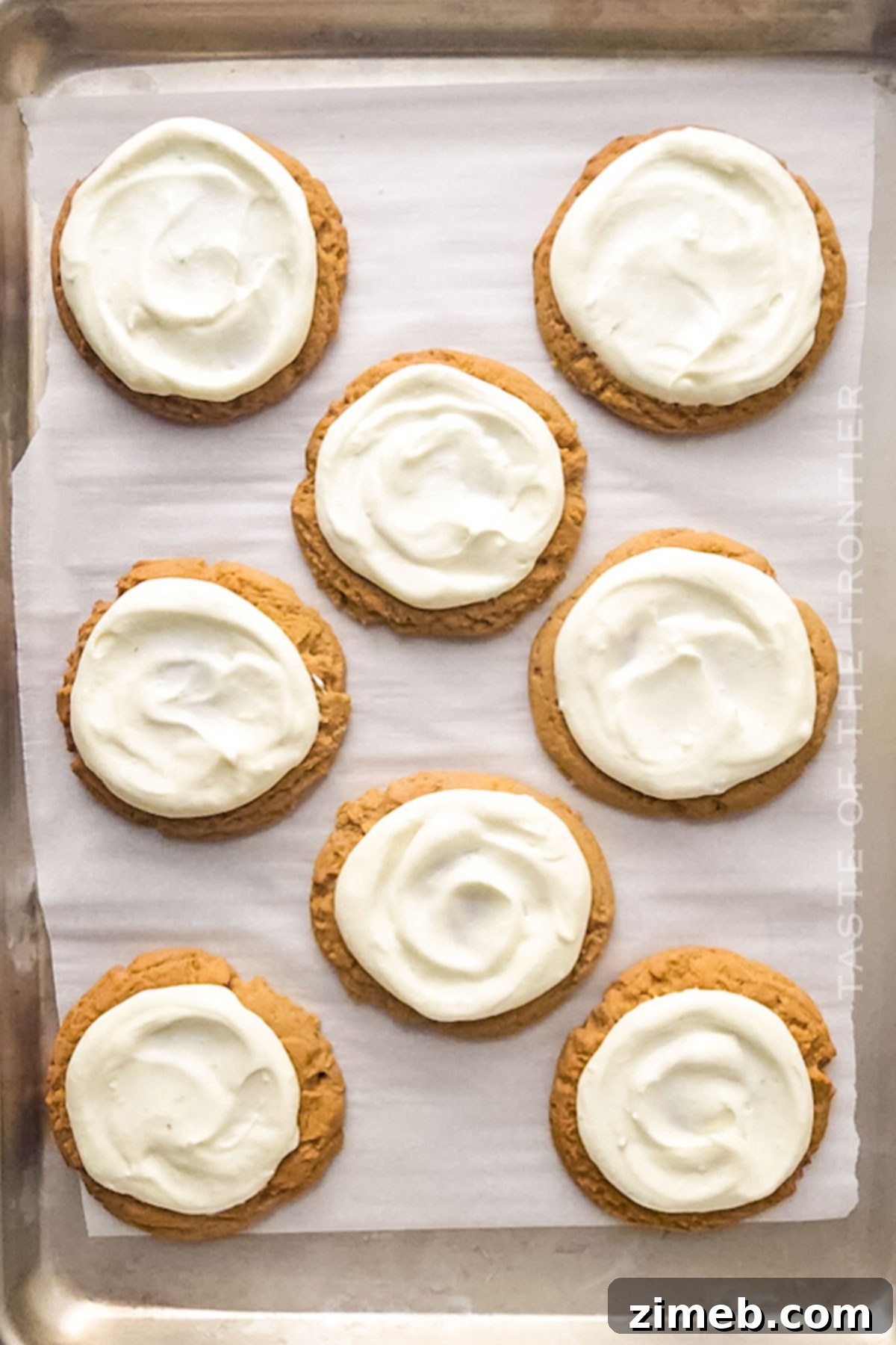 frosted cookies