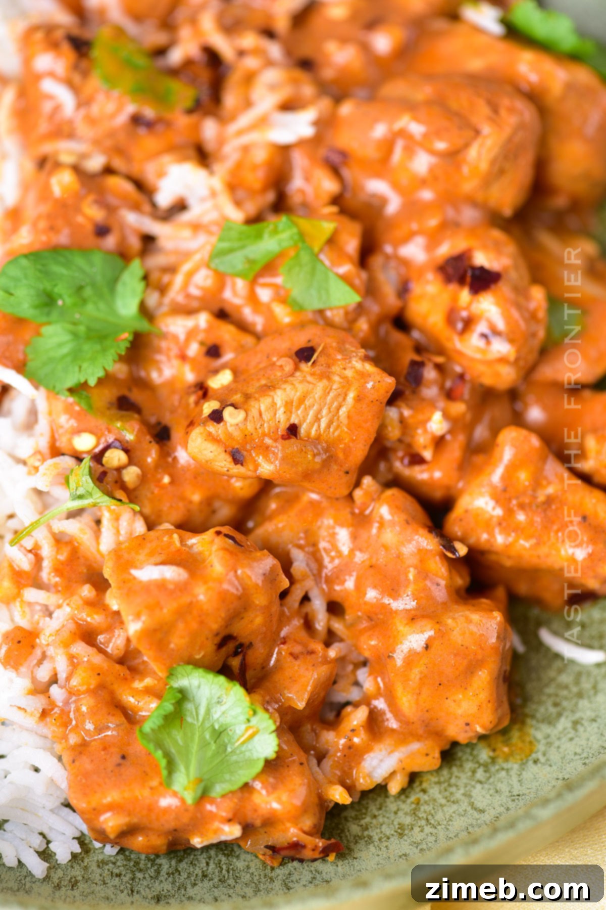 Delicious Chicken Curry with Coconut Cream recipe, ready to print.