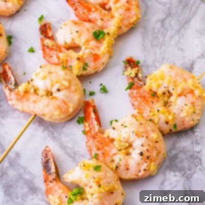 Shrimp Skewers in Oven