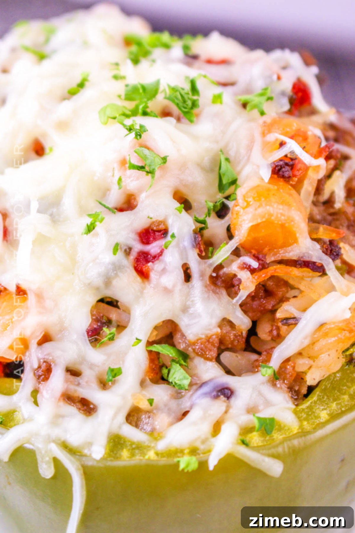Greek Stuffed Pepper recipe